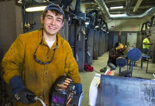 Andrew Kirkpatrick Student Welder