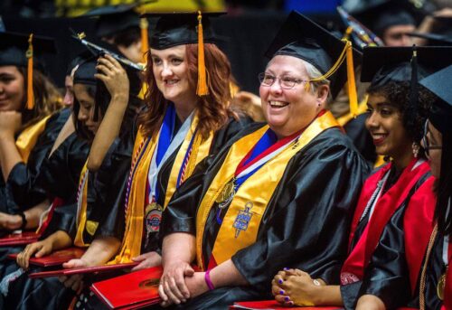 Amie Croteau and Judith Croteau Graduation