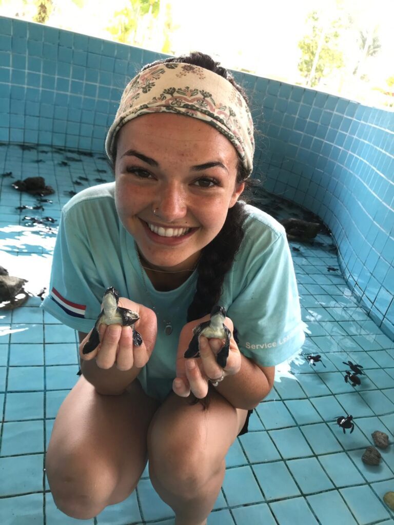 Jenna and Sea Turtles